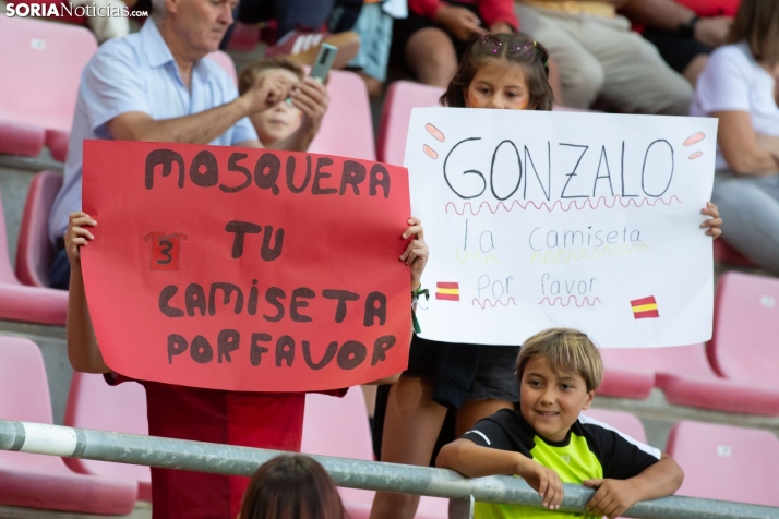 Fotos: Soria vibra con el encuentro de la Selección Española Sub21 frente a Chipre