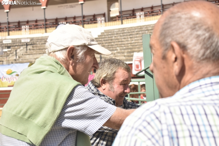 Buen ambiente en la Feria Ganadera de Soria. 
