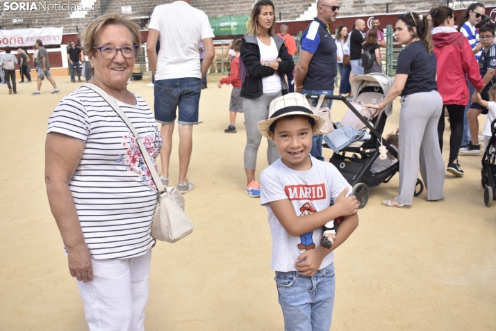 Buen ambiente en la Feria Ganadera de Soria. 