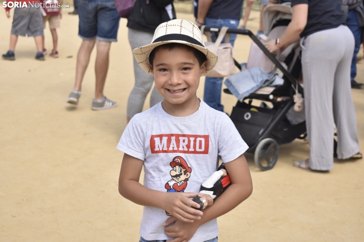 Buen ambiente en la Feria Ganadera de Soria. 