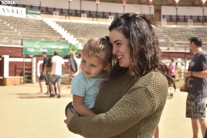 Buen ambiente en la Feria Ganadera de Soria. 