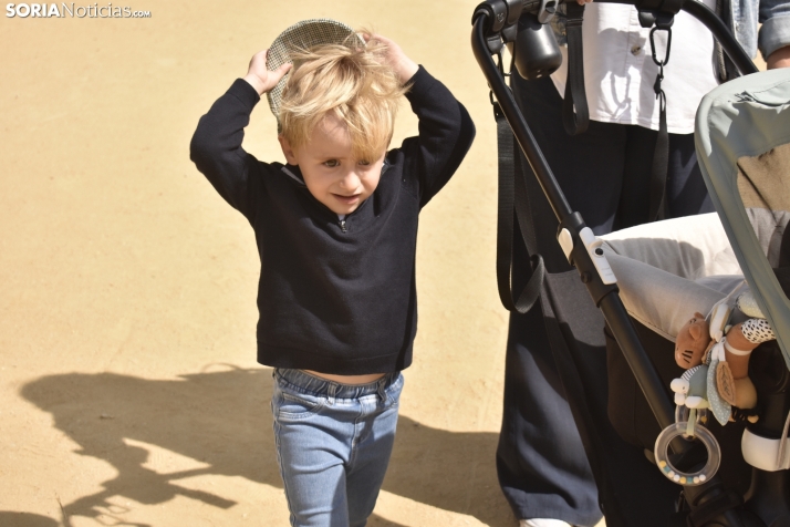 Buen ambiente en la Feria Ganadera de Soria. 