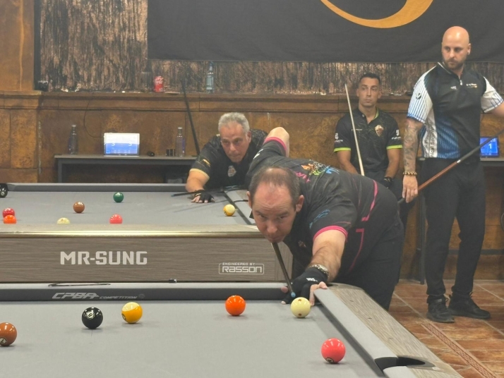 Iñaki Pardo se mide con la élite del pool español en el Peri Spanish Tour de Valencia