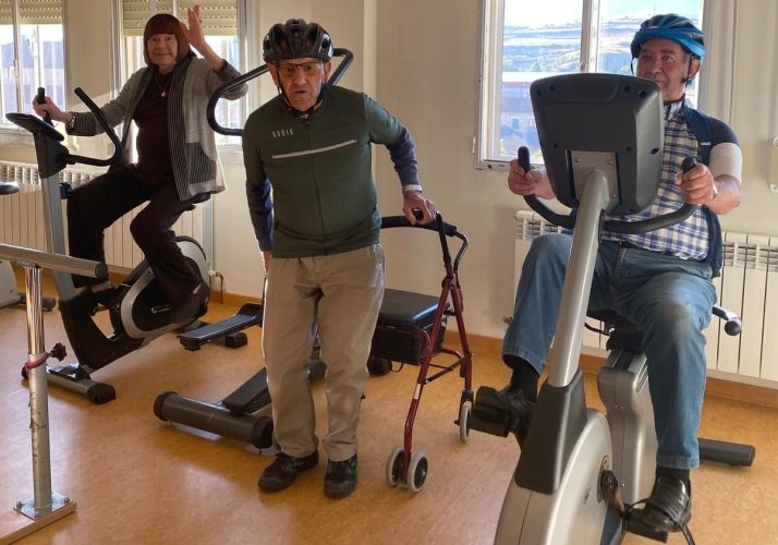 Pedales y superación en la carrera ciclista de la residencia de Ágreda