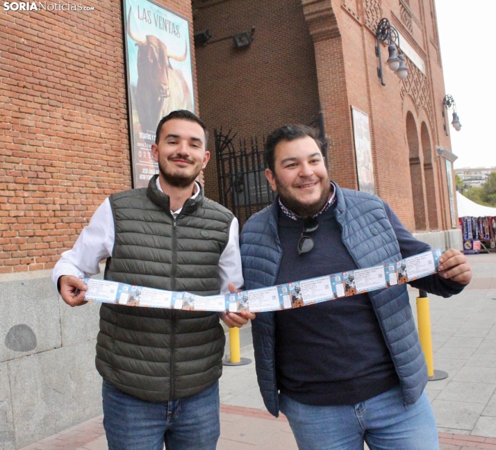 Las Ventas hoy con Rubén Sanz. Santos Gómez