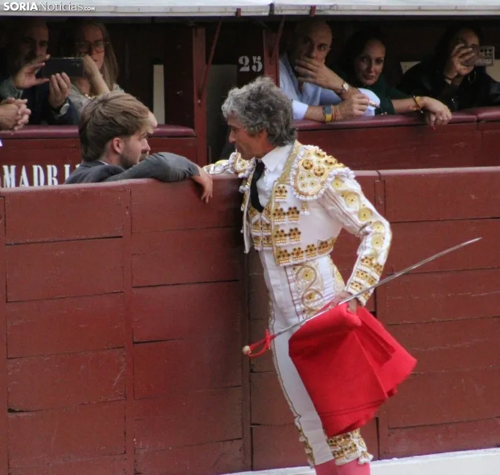 Las Ventas hoy con Rubén Sanz. Santos Gómez