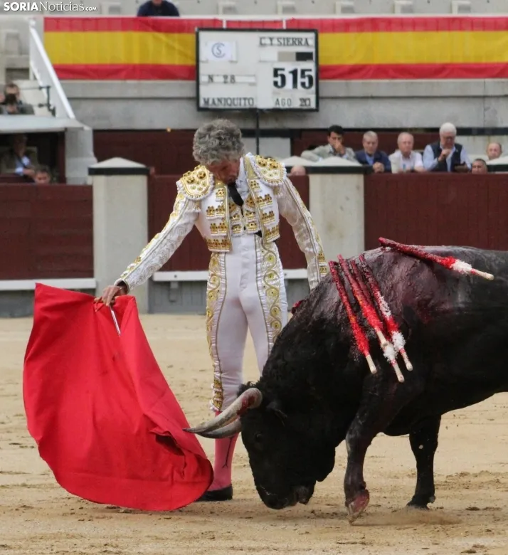 Las Ventas hoy con Rubén Sanz. Santos Gómez