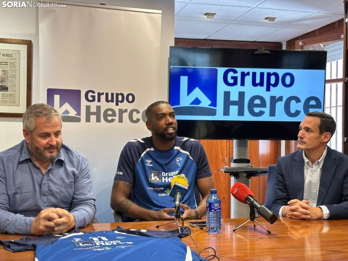 Juan Pablo Moreno regresa al Grupo Herce Soria como un jugador mejor y con mucho hambre