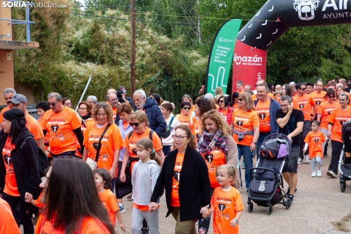 Marcha contra el cáncer Almazán