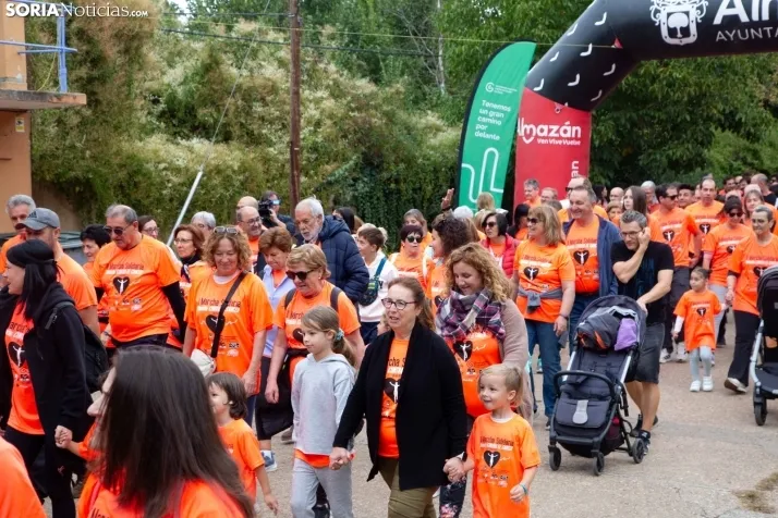 Marcha contra el cáncer Almazán