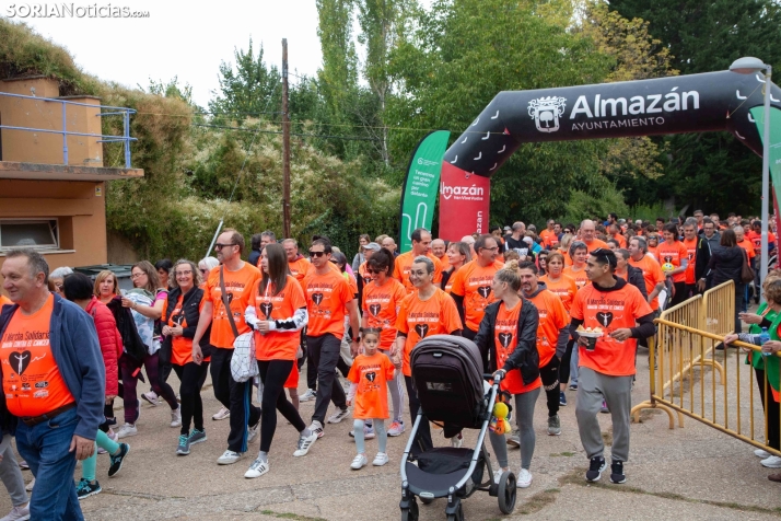 Marcha contra el cáncer Almazán