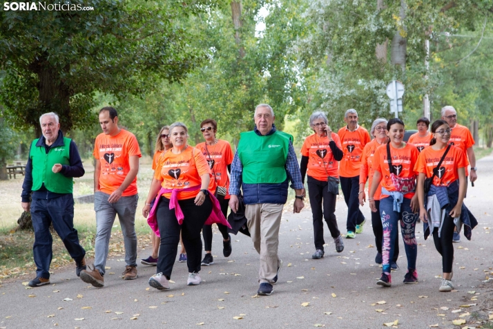 Marcha contra el cáncer Almazán