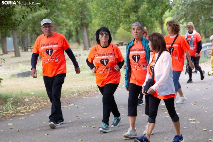 Marcha contra el cáncer Almazán