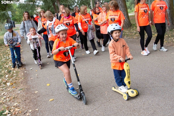 Marcha contra el cáncer Almazán