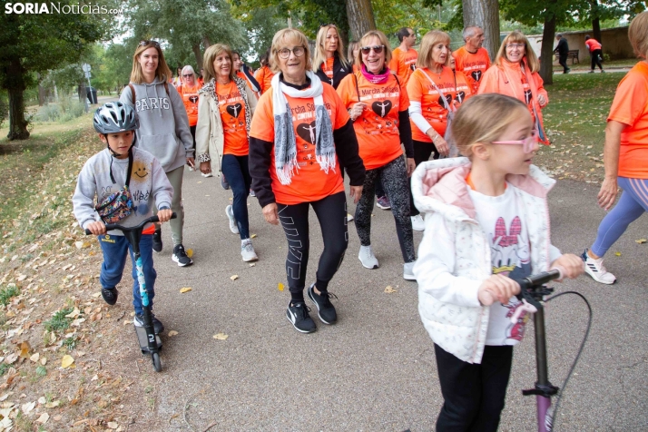 Marcha contra el cáncer Almazán