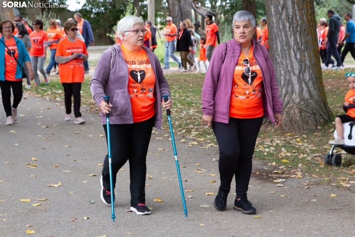 Marcha contra el cáncer Almazán