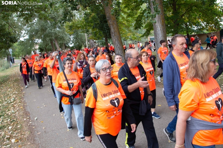 Marcha contra el cáncer Almazán