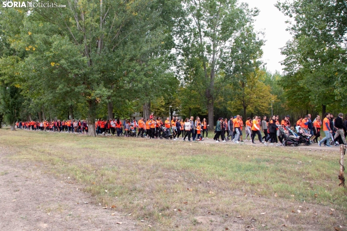 Marcha contra el cáncer Almazán