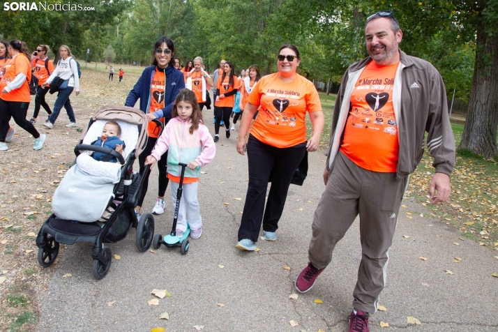 Marcha contra el cáncer Almazán