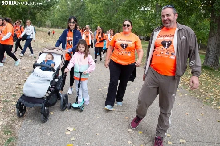 Marcha contra el cáncer Almazán