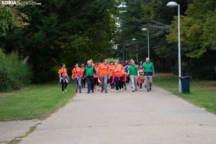 Marcha contra el cáncer Almazán