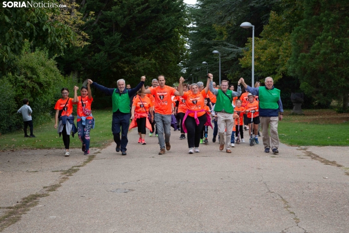 Marcha contra el cáncer Almazán