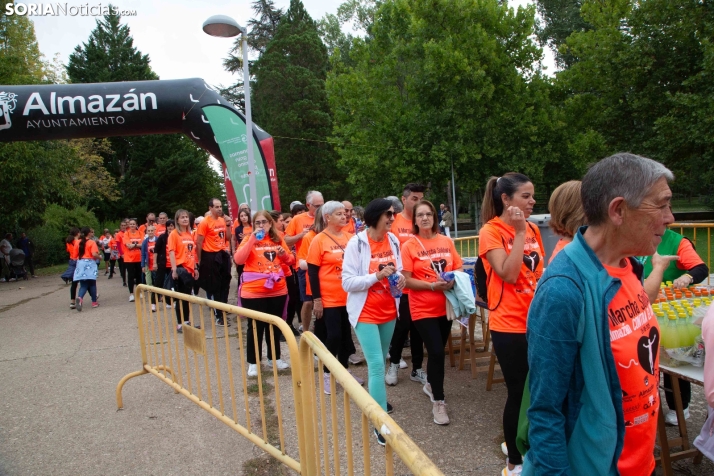 Marcha contra el cáncer Almazán