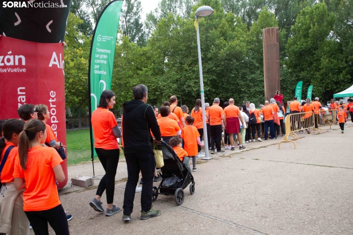 Marcha contra el cáncer Almazán