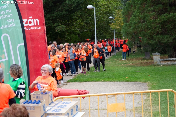 Marcha contra el cáncer Almazán