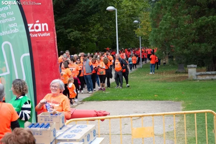 Marcha contra el cáncer Almazán