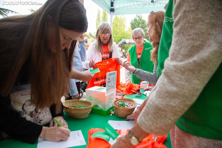 Marcha contra el cáncer Almazán