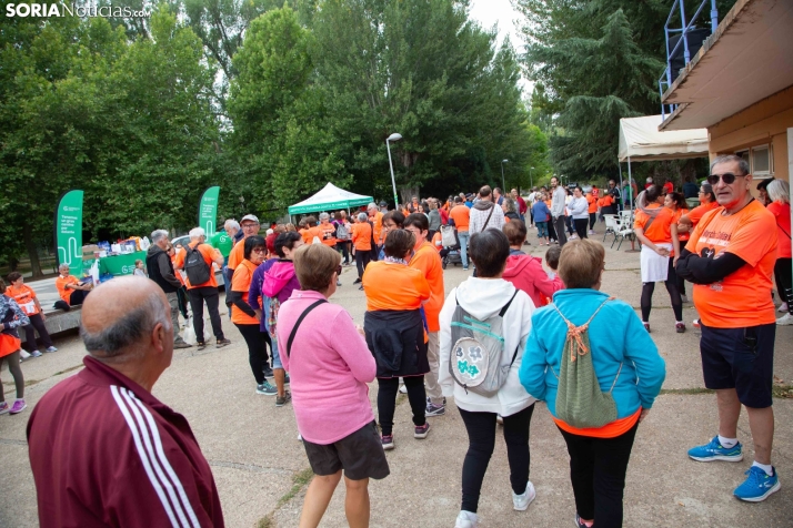 Marcha contra el cáncer Almazán
