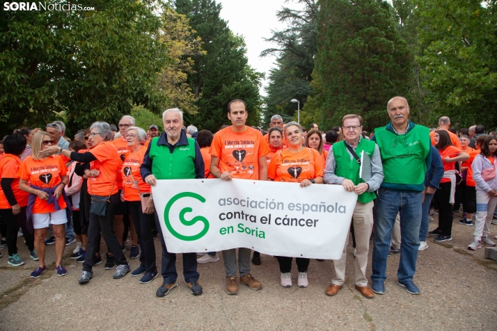 Marcha contra el cáncer Almazán