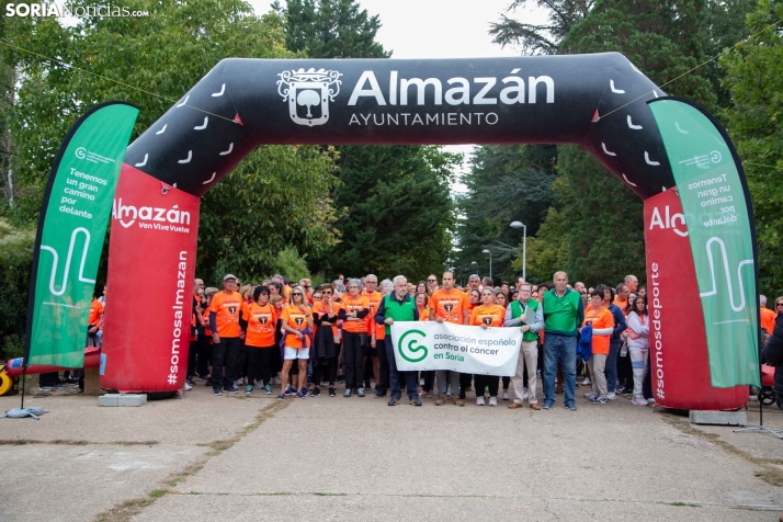 Marcha contra el cáncer Almazán