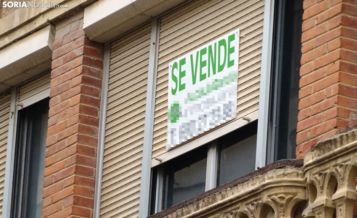 La oferta de vivienda en Soria se desploma un 57% desde su máximo de finales de 2020