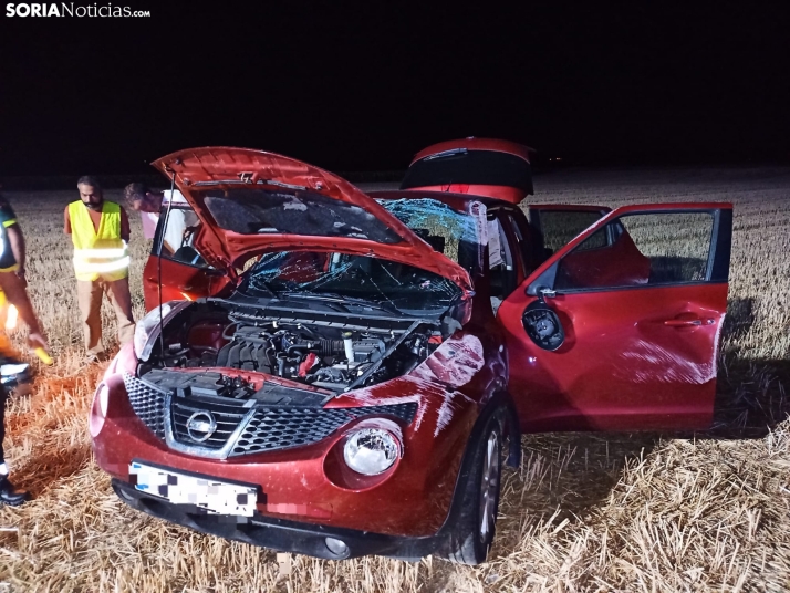 Accidente en la CL-116.