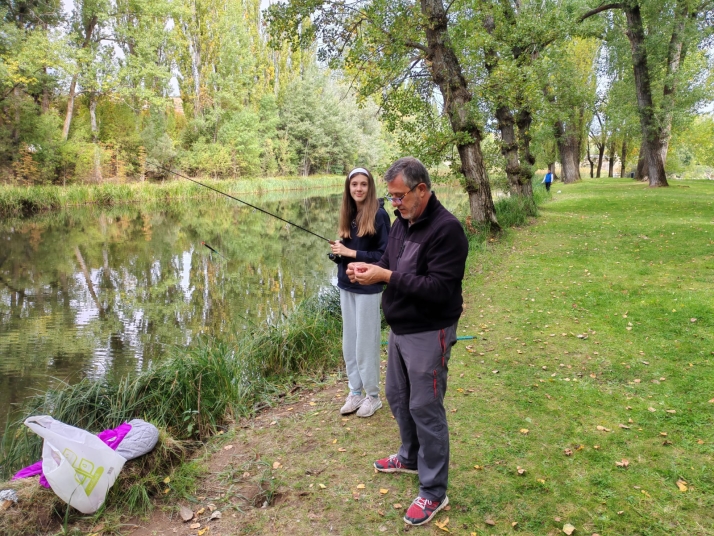 Fotos: Las j&oacute;venes promesas del mundo de la pesca se dan cita en el r&iacute;o Duero