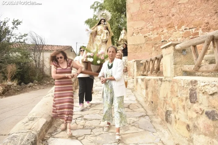 Romería de la Virgen de Valvanera en Fuentetoba. 