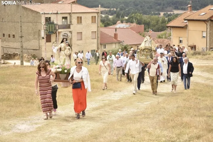 Romería de la Virgen de Valvanera en Fuentetoba. 