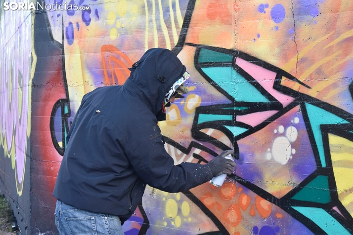Masterclass de graffiti gratis para j&oacute;venes en Soria