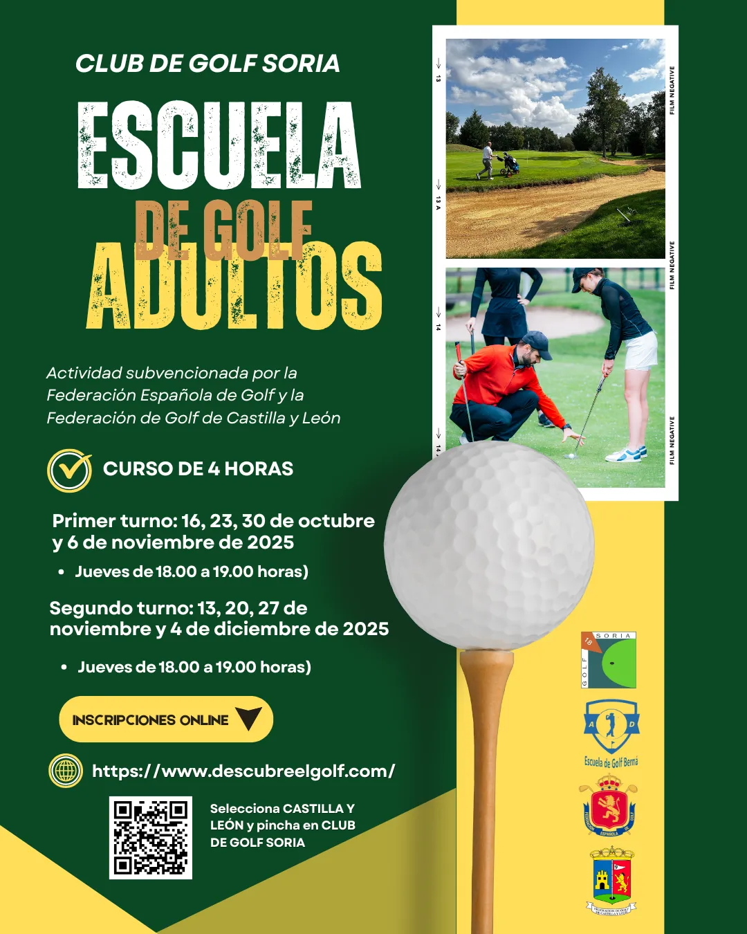 Foto 2 - Golf Soria pone en marcha la Escuela Infantil y la Escuela de Adultos 