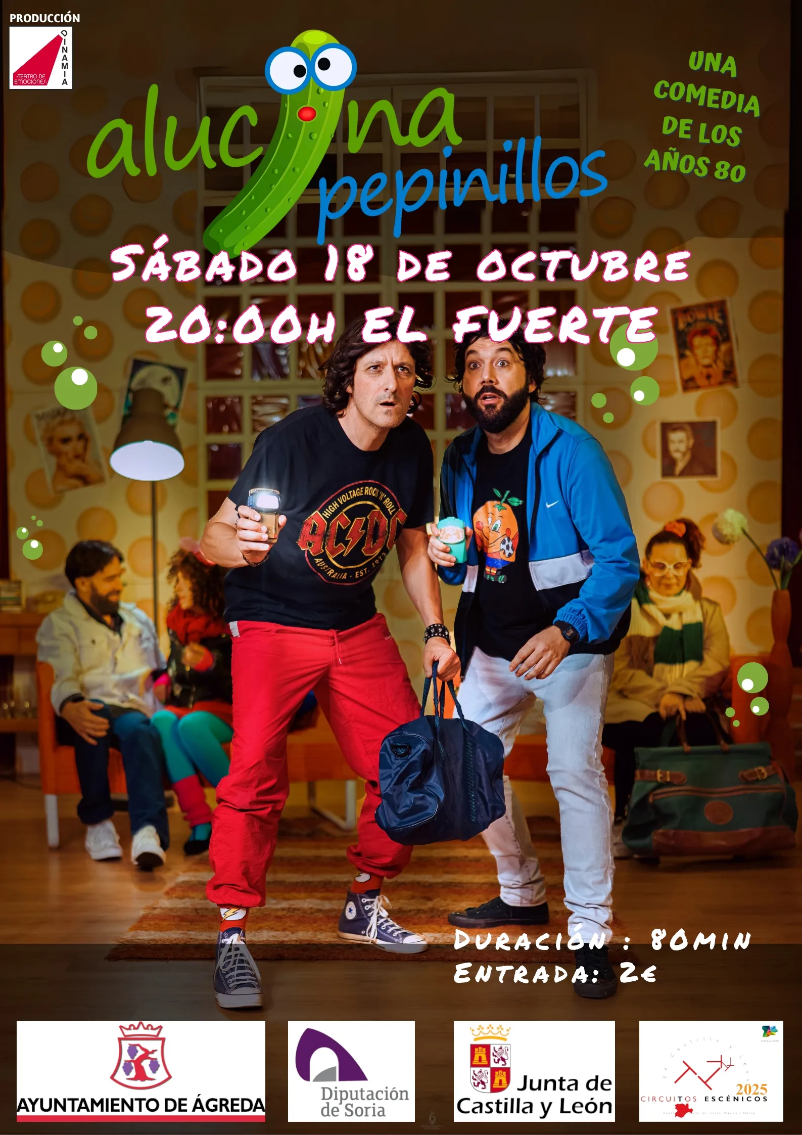 Foto 2 - De los ladrones de los 80 a los campos de Machado: el fin de semana teatral de &Aacute;greda