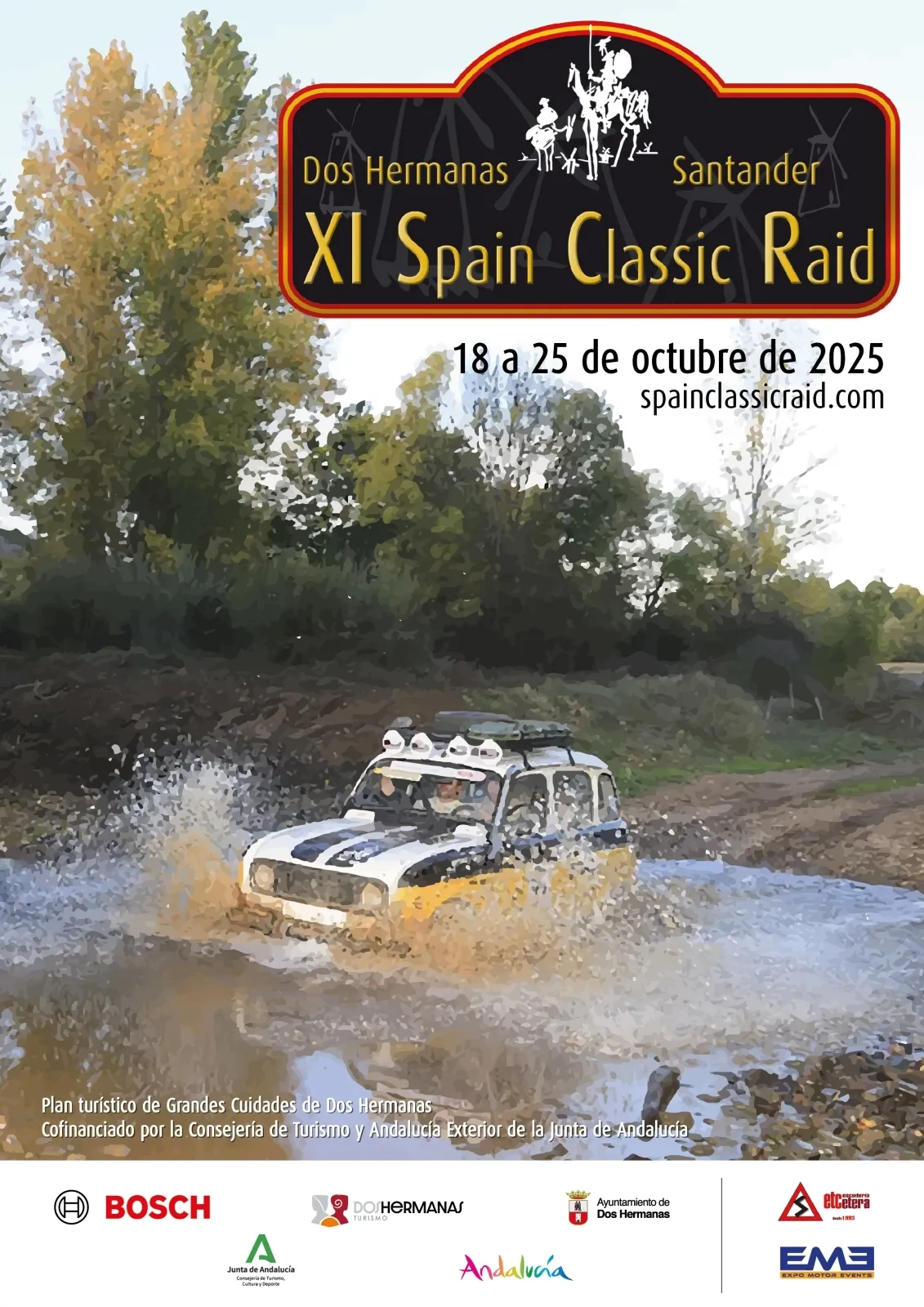 Foto 2 - Soria, meta de la quinta etapa del XI Spain Classic Raid este mi&eacute;rcoles