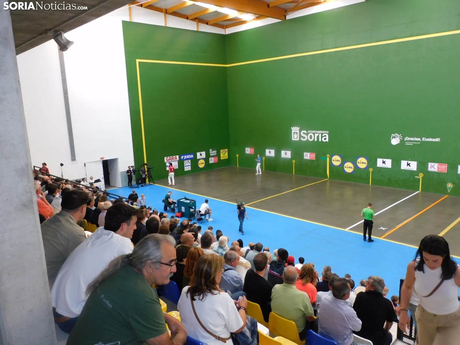Trofeo de pelota mano San Saturio.