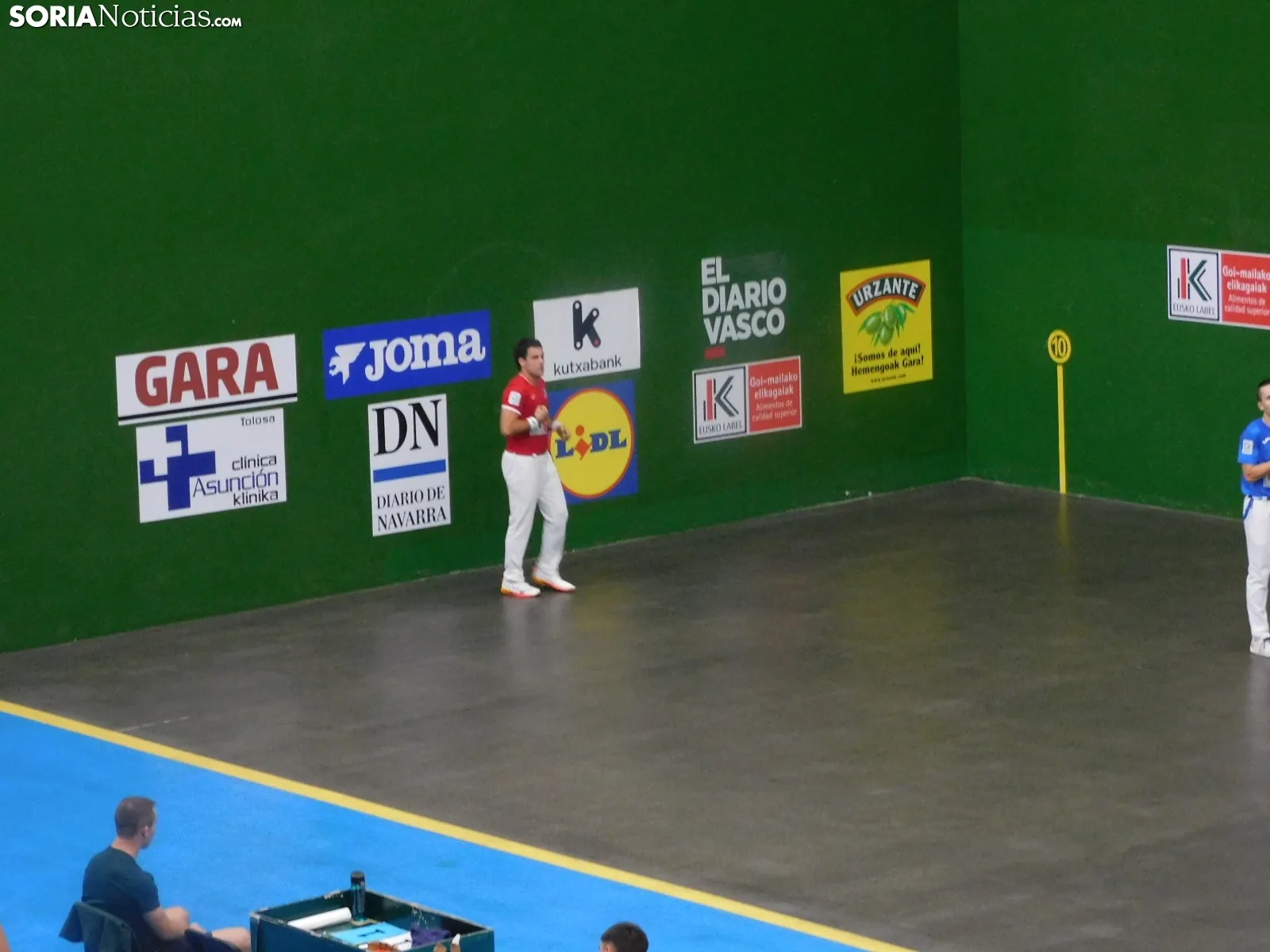 Trofeo de pelota mano San Saturio.