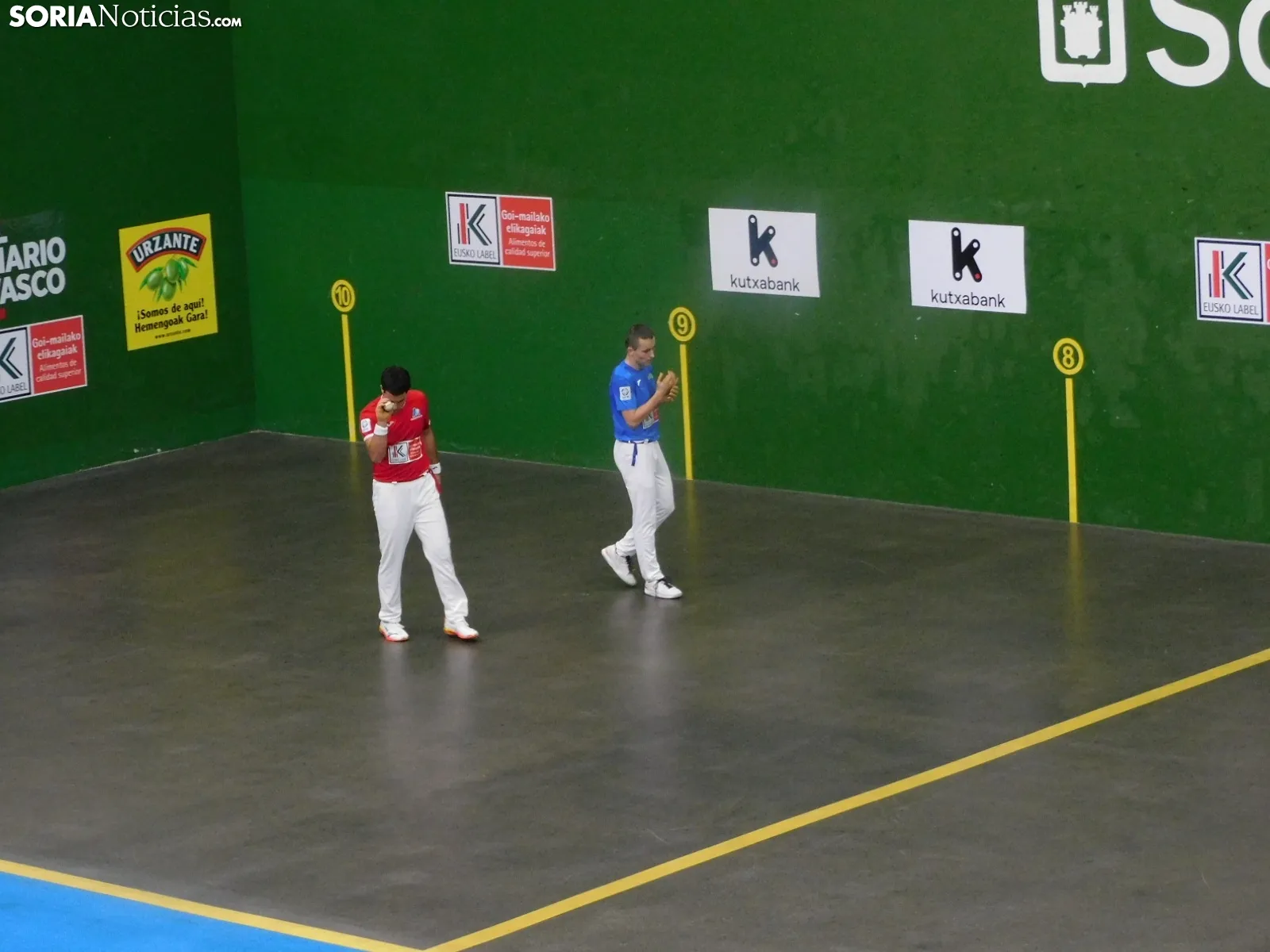 Trofeo de pelota mano San Saturio.