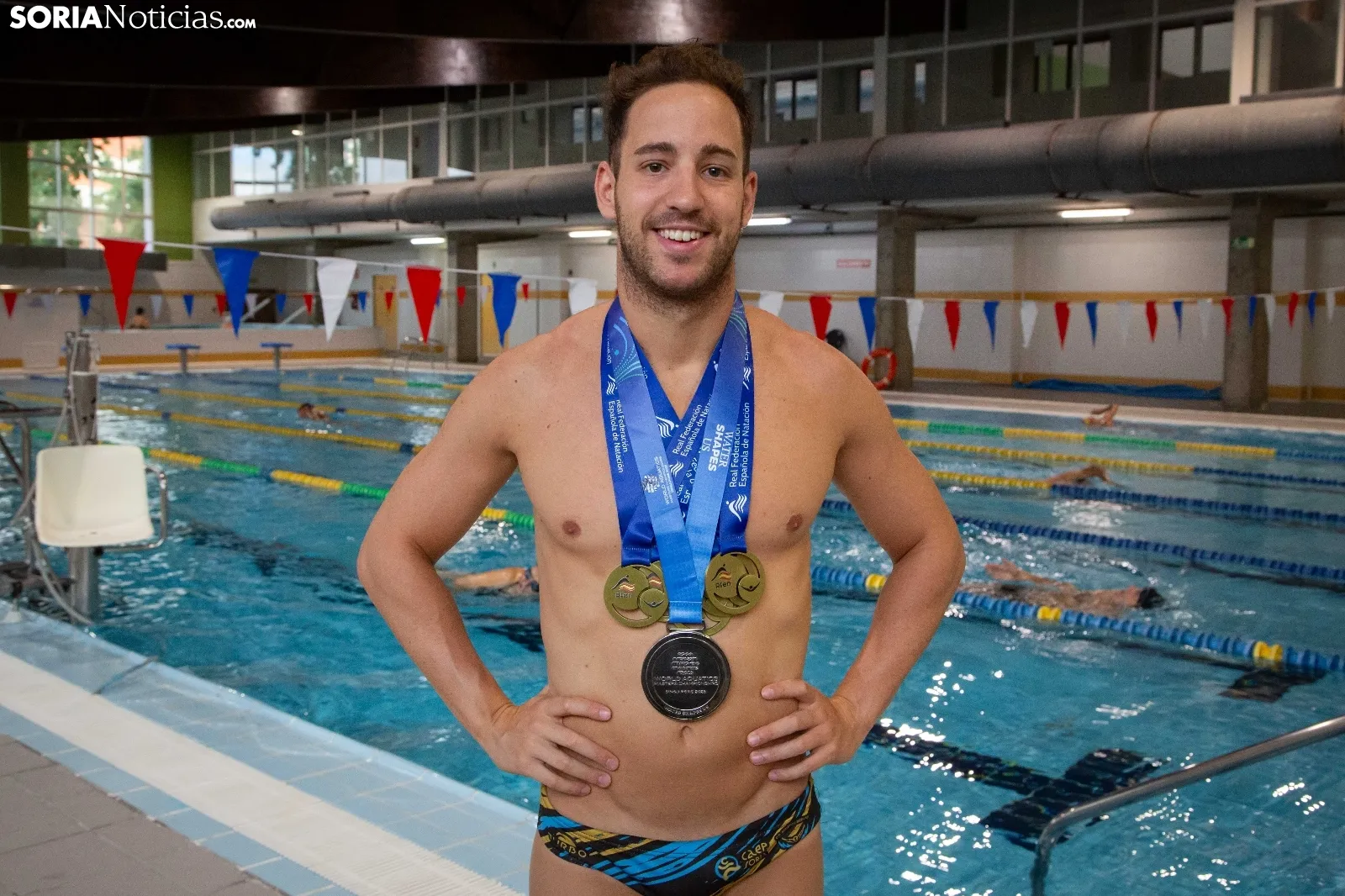 Foto 9 - Sergio Mart&iacute;n Salcedo, el soriano que so&ntilde;&oacute; con convertirse en Michael Phelps