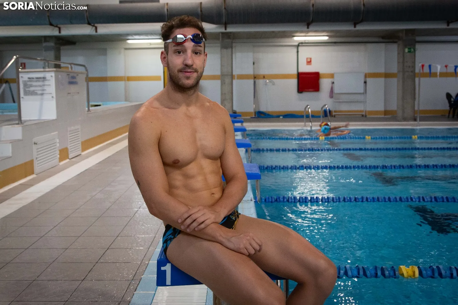 Foto 7 - Sergio Mart&iacute;n Salcedo, el soriano que so&ntilde;&oacute; con convertirse en Michael Phelps
