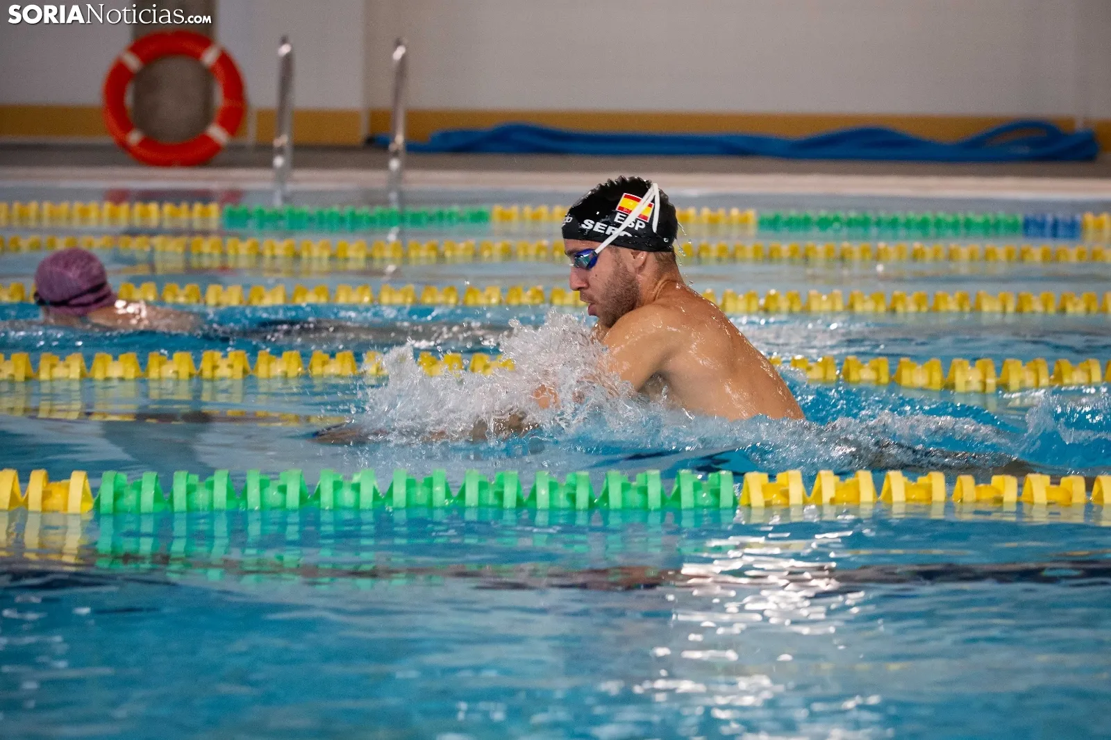 Foto 2 - Sergio Mart&iacute;n Salcedo, el soriano que so&ntilde;&oacute; con convertirse en Michael Phelps