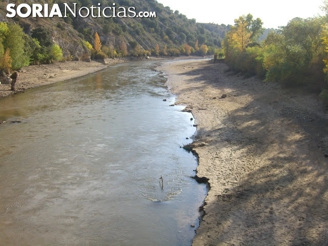 Foto 10 - Fotos: &iquest;Recuerdas el r&iacute;o Duero pr&aacute;cticamente seco a su paso por Soria?